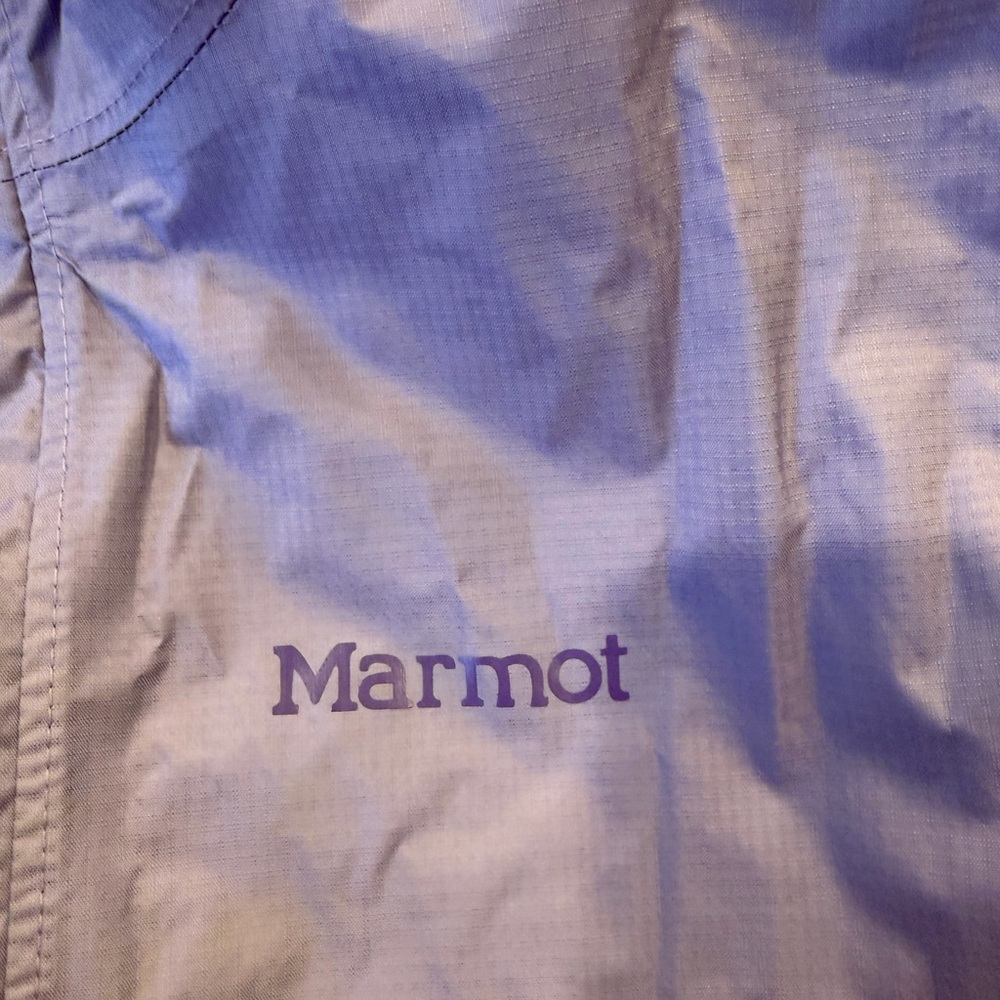 Marmot Purple and Black Patterned Jacket